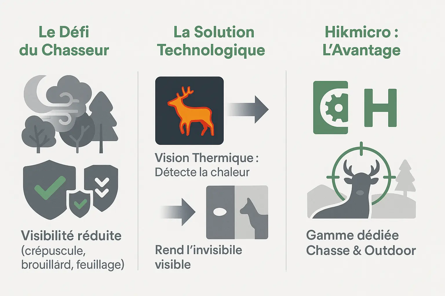 Vision thermique pour la chasse moderne