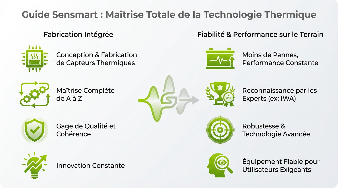 Technologie thermique Guide Sensmart pour la chasse et l'observation